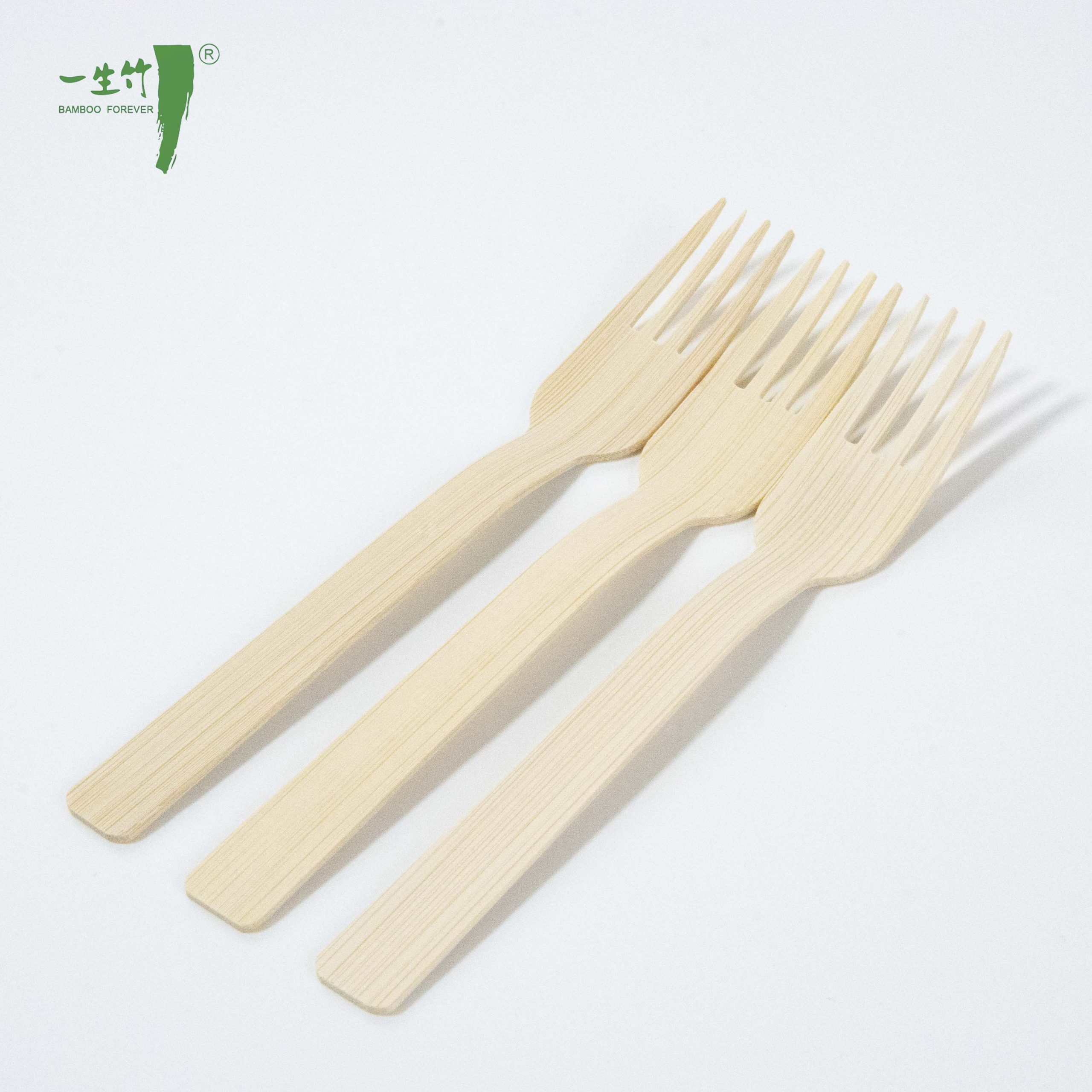 Garpu Buah Sekali Pakai dari Bambu Peralatan Makan