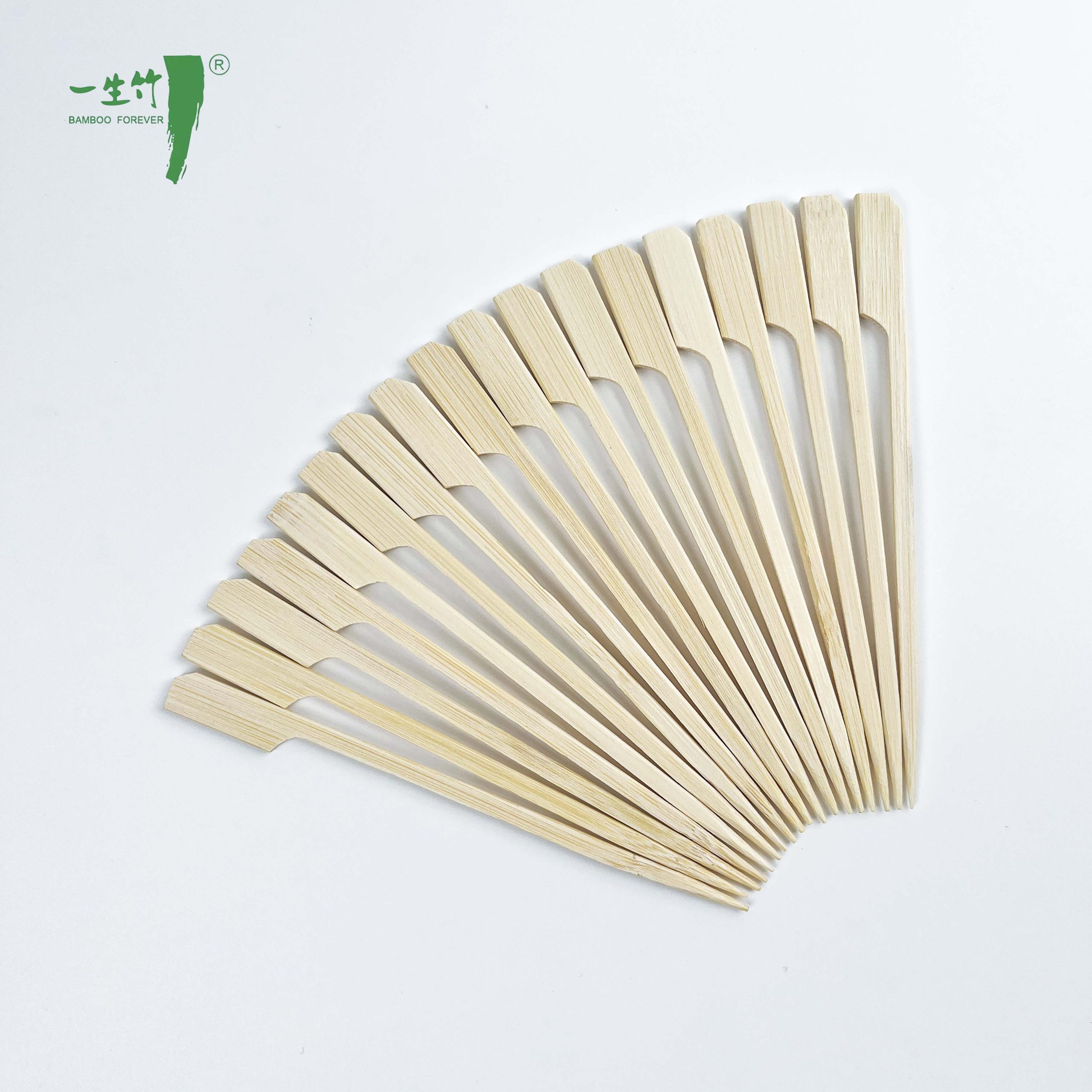 Grosir Sumpit Bambu Sekali Pakai Teppo BBQ Custom