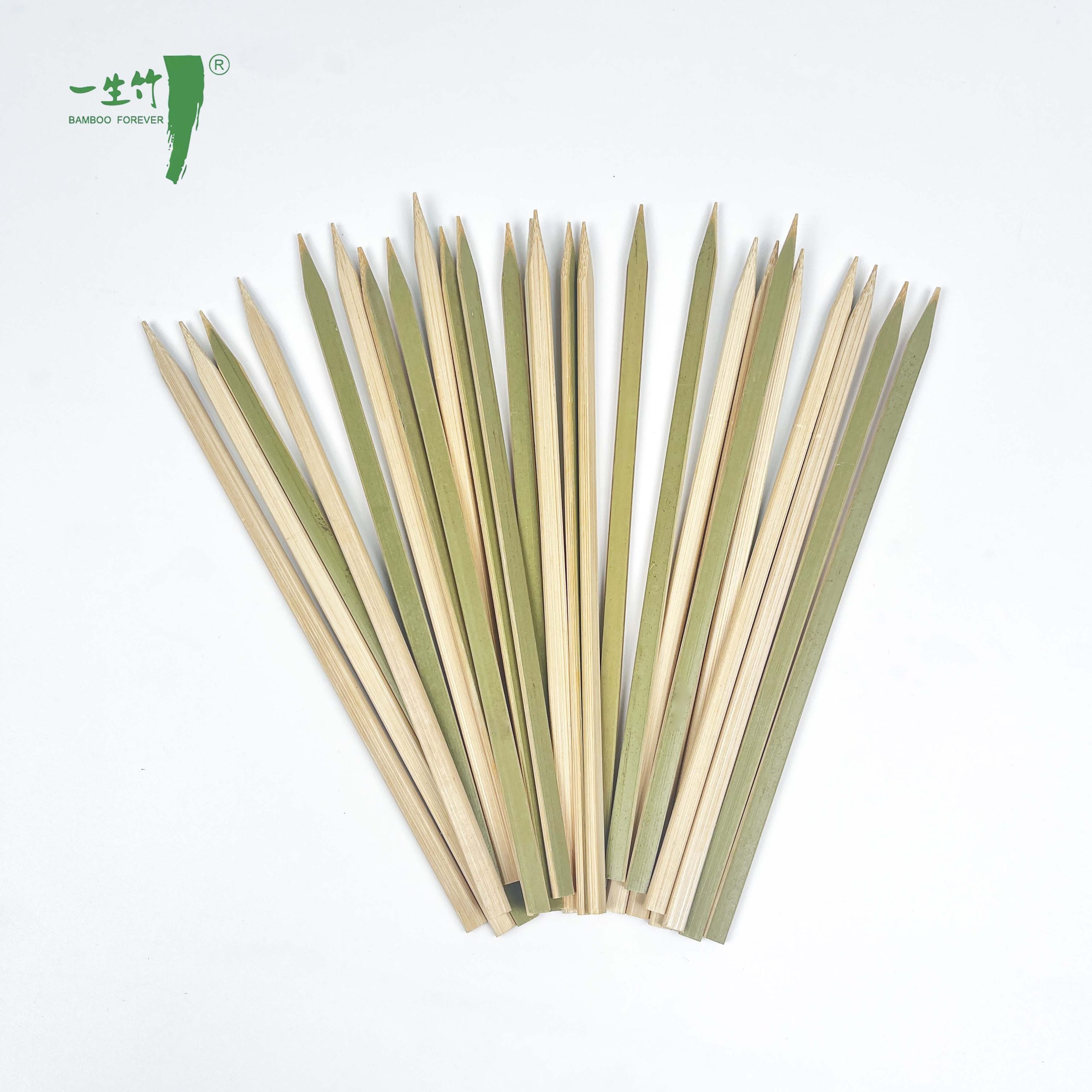 “Grosir Tusuk Sate Bambu Datar Sekali Pakai dari Pabrik China”